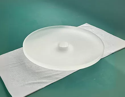 Precision Annealed Quartz Astronomical Mirror Blanks